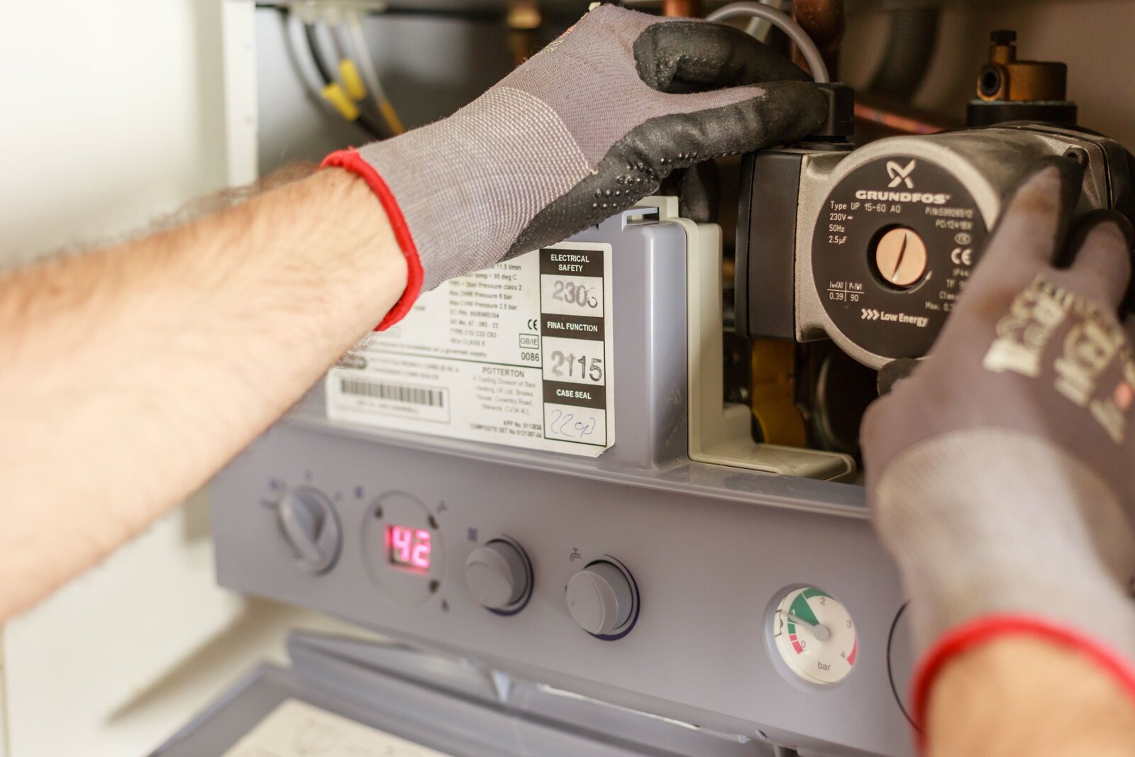 How to top up boiler pressure